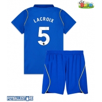 Chelsea Maxence Lacroix #5 Hjemmedraktsett Barn 2026-27 Kortermet (+ Korte bukser)